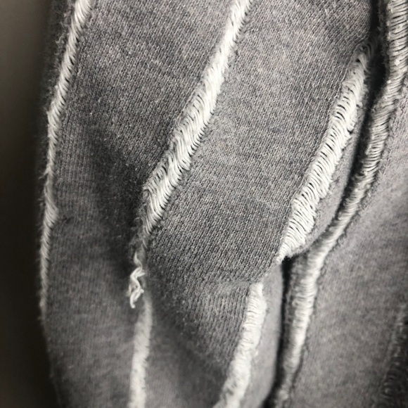 T by Alexander Wang Burnout Sweatshirt Size Medium - Picture 6 of 8